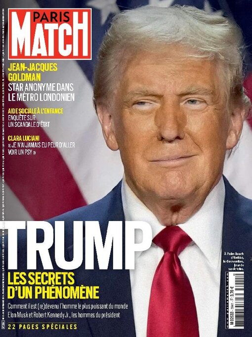 Title details for Paris Match by Lagardere Media News - Available